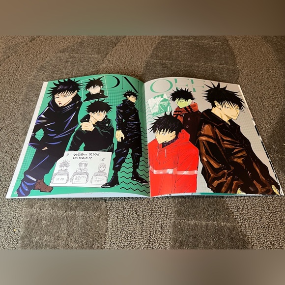 Jujutsu Kaisen Heroes Photo Book Megumi Fushiguro w/ Postcard Anime Japan Gege - Picture 9 of 14
